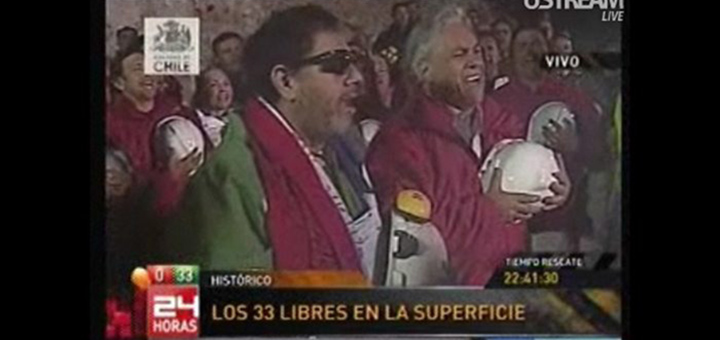 Rettung der Bergleute in Chile