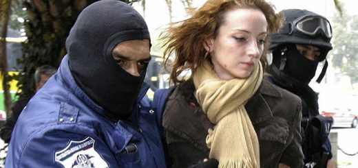 Florence Cassez bei ihrer Festnahme