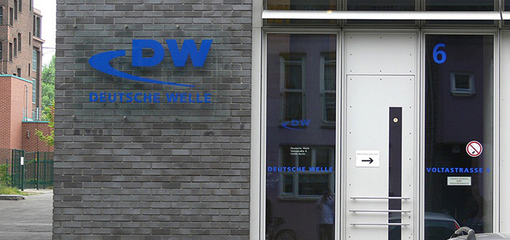 DW-TV in Berlin