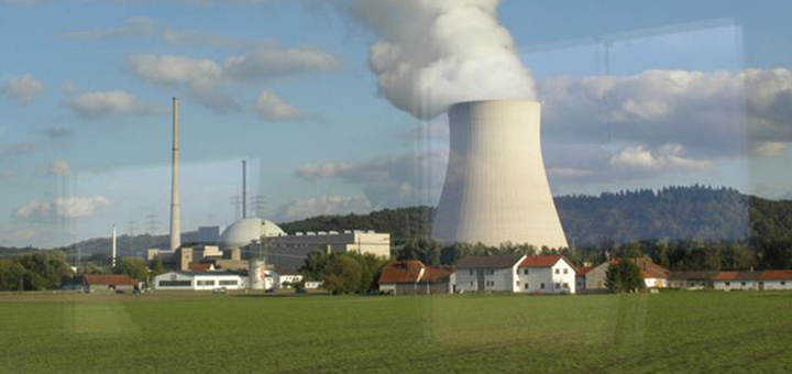 Atomkraftwerk "Isar" bei Landshut