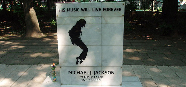 Gedenkstätte für Michael Jackson