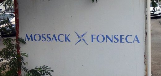 Schild der Kanzlei Mossack Fonseca