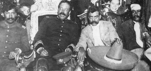 Francisco Villa und Emiliano Zapata