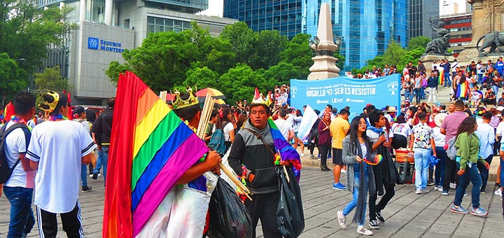 LBGTQ-Event in Mexiko-Stadt