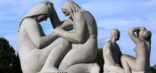 Skulpturen in Oslo