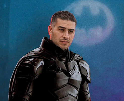 Der Sicherheitsminister als "mexikanischer Batman"