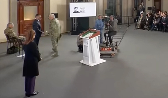 Pressekonferenz nach der Operation gegen "El Mencho"
