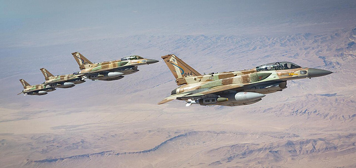 F-16I Sufa Kampfjets der israelischen Luftwaffe