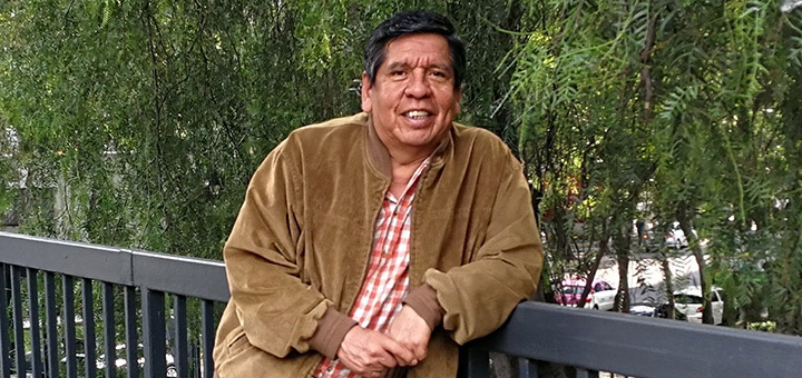 Héctor Valdez kurz vor seiner Festnahme 2020