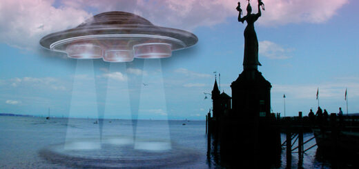 So könnte ein UFO über dem Bodensee aussehen