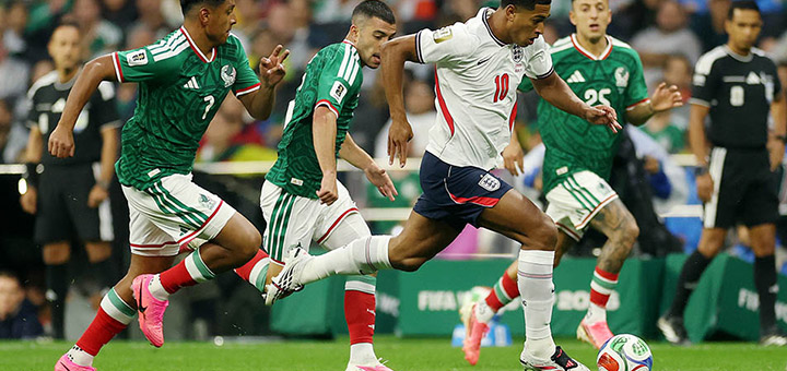 WM-Spiel Mexiko gegen England am 5. Juli 2026